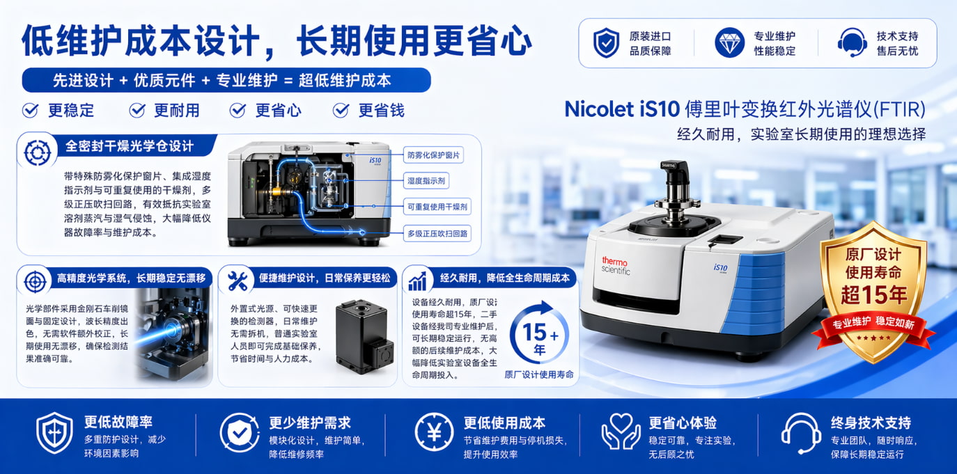 赛默飞Nicolet iS10红外光谱仪