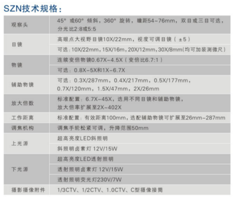 工业检测双目显微镜 工业检测双目显微镜